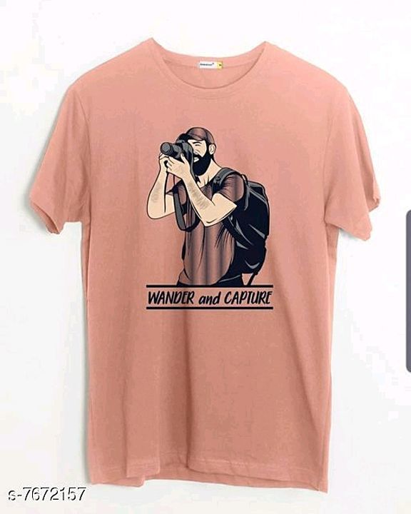Trendy printed cotton t-shirts uploaded by business on 11/29/2020