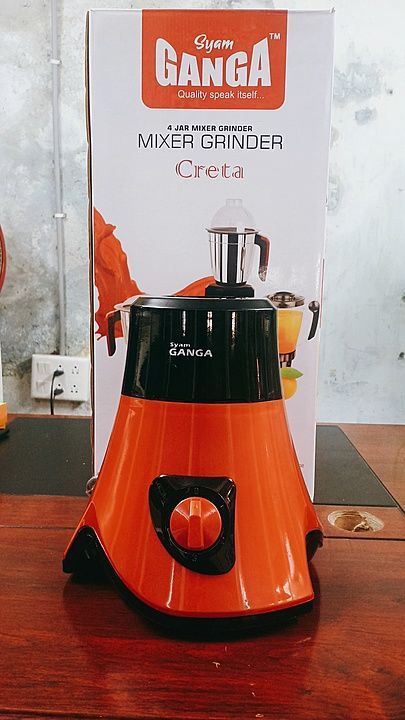 Syam Ganga Creta 4Jar Mixer Grinder uploaded by VGS TRADING CORPORATION on 11/30/2020