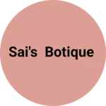 Business logo of Sai's botique