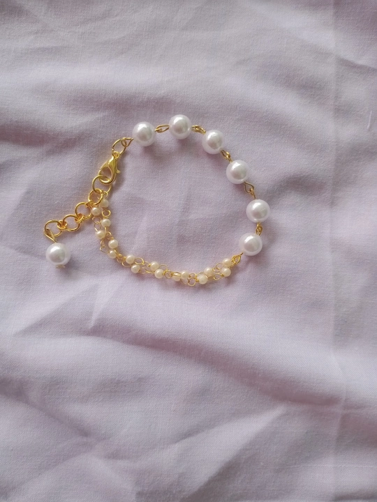 Pearl bracelet  uploaded by Handycraft by mariya  on 8/23/2022
