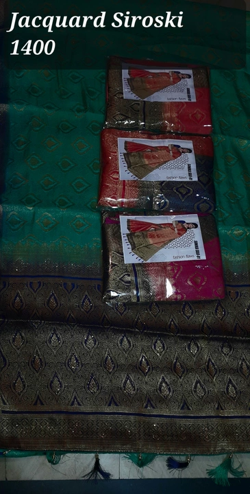 Softy silk 650/- uploaded by Paradise saree on 8/23/2022