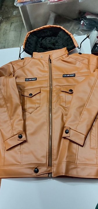 leather jacket uploaded by sagar fashion on 11/30/2020