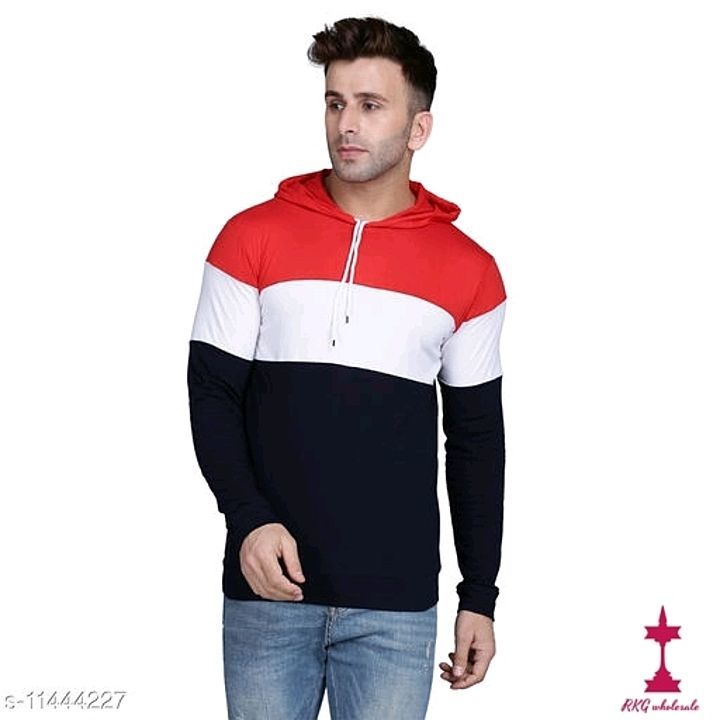 Post image Catalog Name:*Fancy Designer Men Tshirts*
Fabric: Cotton Blend
Sleeve Length: Long Sleeves
Pattern: Variable (Product Dependent)
Multipack: 1
Sizes:
S (Chest Size: 38 in, Length Size: 26 in) 
XL (Chest Size: 44 in, Length Size: 29 in) 
L (Chest Size: 42 in, Length Size: 28 in) 
M (Chest Size: 40 in, Length Size: 27 in) 

Dispatch: 2-3 Days
Easy Returns Available In Case Of Any Issue
*Proof of Safe Delivery! Click to know on Safety Standards of Delivery Partners- https://bit.ly/30lPKZF