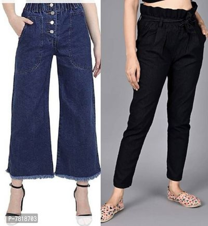 Trendy Jeans Combo of 2 for Women

Trendy Jeans Combo of 2 for Women

*Color*: Multicoloured Fabric* uploaded by Fashion_mart_24_ on 8/23/2022