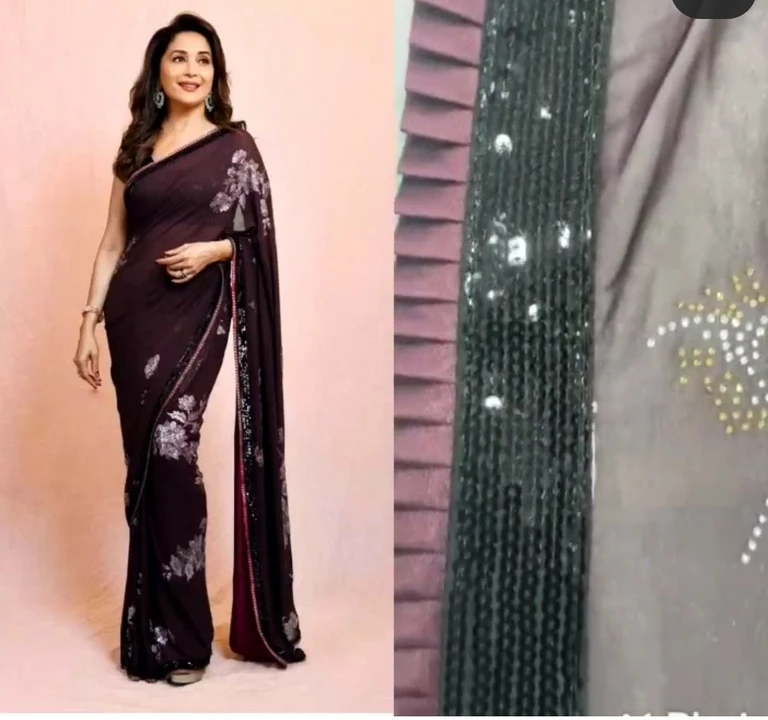Trendy saree uploaded by New fashion on 8/23/2022