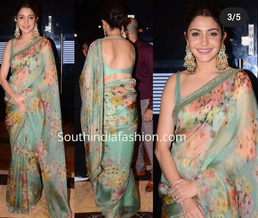 Organza saree uploaded by business on 8/23/2022