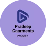 Business logo of Pradeep gaarments