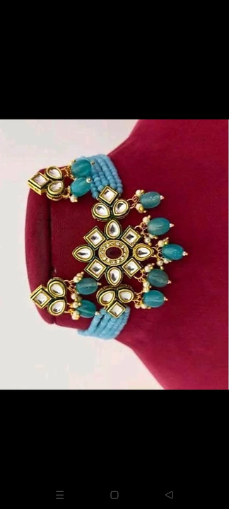 Stone jewellery uploaded by Reena fashion creation on 8/23/2022