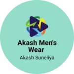 Business logo of Akash men's wear