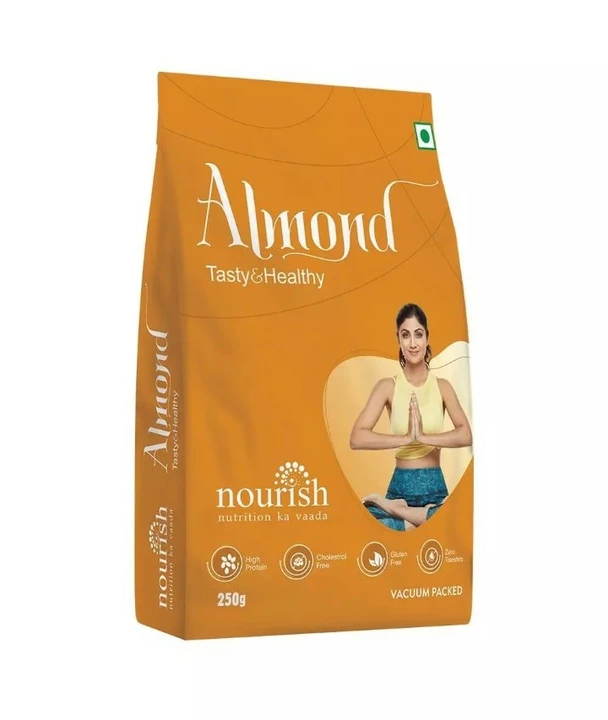 Almond (बादाम) 250gm uploaded by Vaishnavi Enterprises on 8/24/2022