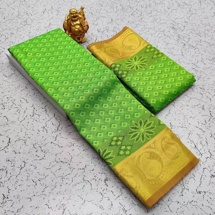 Post image 🌼🌼🌼🌼🌼🌼🌼🌼🌼🌼
🦚 *Poonthamil Silk Sarees* ✨
🥳 *Perfect Catalogue For Gift Purpose*🎁
🎗️NAME         : 3D Embossed Saree🎗️MATERIAL :  Karizma SILK🎗️SIZE            : 6.25 mts🎗️FABRIC      : 80's warp saree🎗️TYPE          : WOVEN🎗️PALLU        :  CONTRAST🎗️FABRIC       : SOFT 🎗️WEIGHT     : 550 gms
🎗️PRICE        : *599+ $*💐
😳 *MARKET PRICE ABOVE 1200+*

🌼🌼🌼🌼🌼🌼🌼🌼🌼🌼