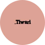 Business logo of ..tiwari
