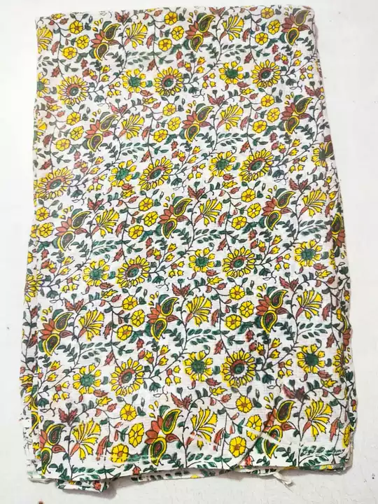 Cotton monga fabric  uploaded by Geeta hand block print on 8/24/2022