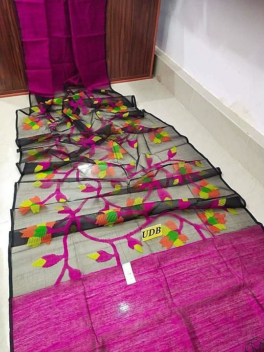 Motkamuslin handloom saree uploaded by business on 11/30/2020