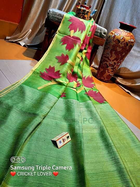 Motkamuslin handloom saree uploaded by Banglar Tant saree shilpo on 11/30/2020