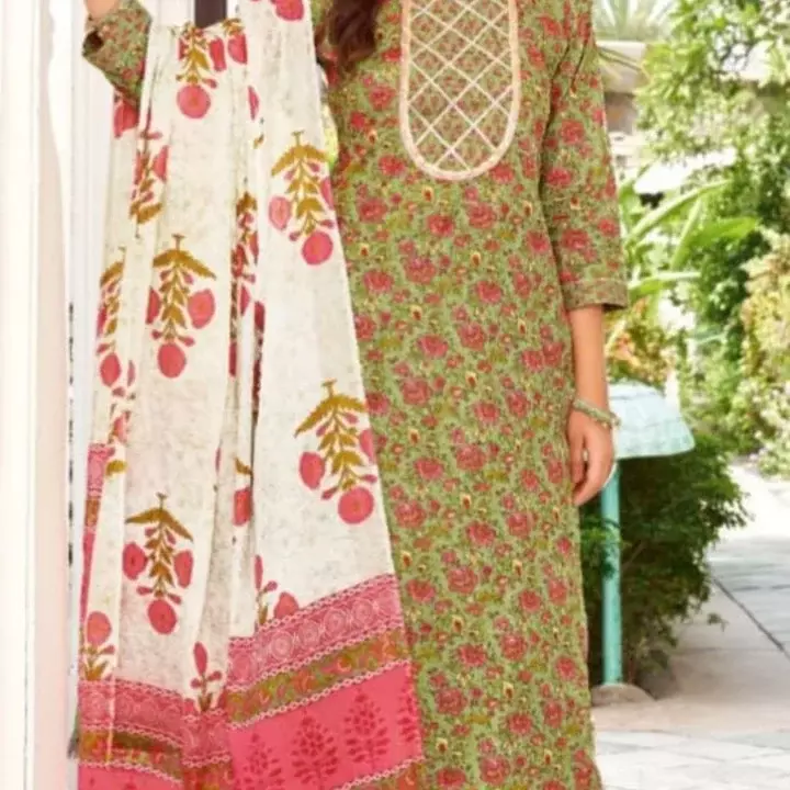 Kurty with pant or Dupatta  uploaded by Majime creation on 8/24/2022