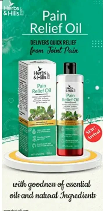 Pain relief oil  uploaded by business on 8/24/2022