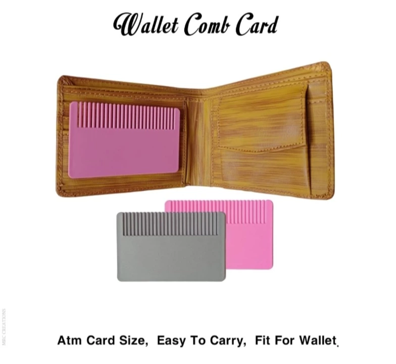 Wallet Hair Comb uploaded by business on 8/24/2022