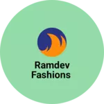 Business logo of Ramdev Fashions