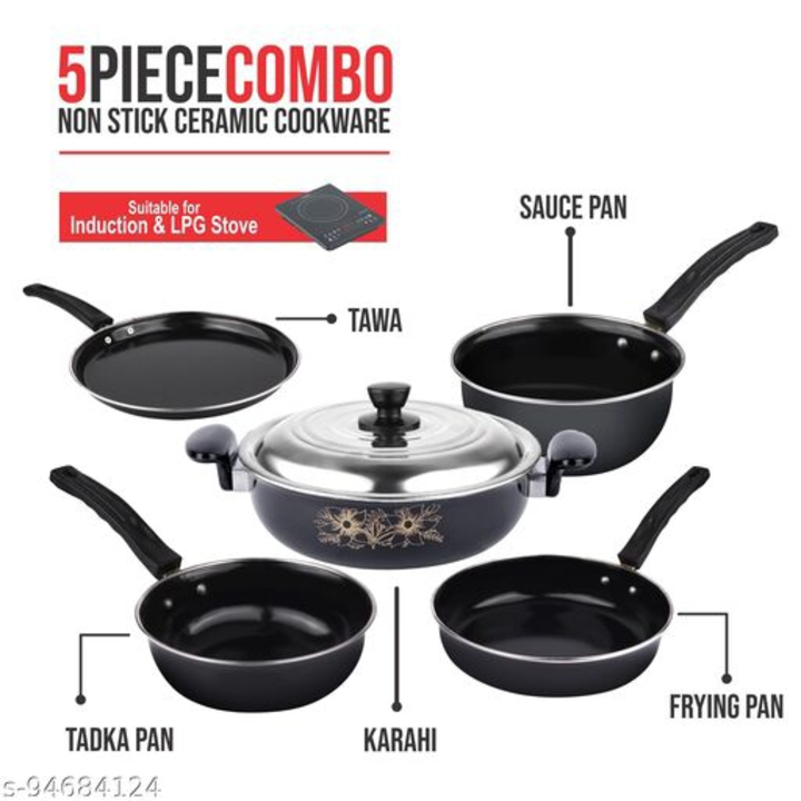 Kitchen cookware set uploaded by KMB FASHION SQUARE on 8/24/2022