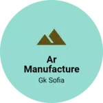 Business logo of AR Manufacture pvt ltd