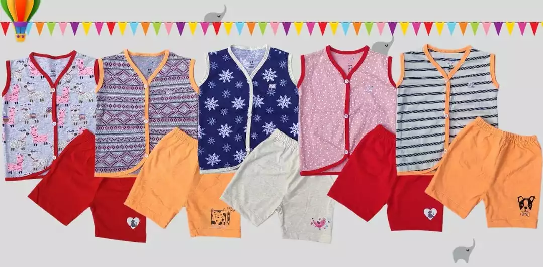 Babies jhabla + shorts set item uploaded by Smart Sourcing on 8/24/2022