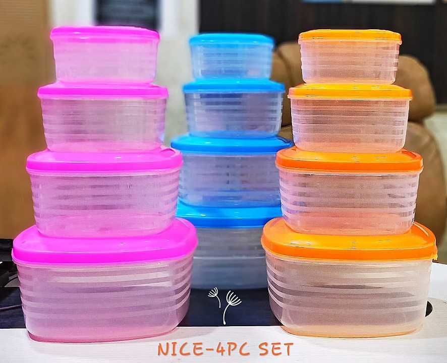 Nice 4pc set  uploaded by Rudra plast syndicate on 12/1/2020
