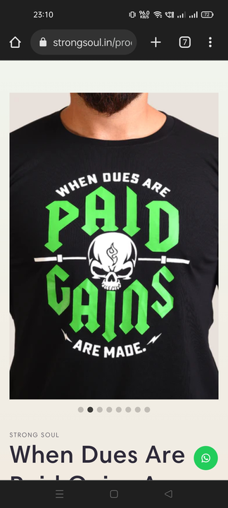 Paid gains uploaded by business on 8/24/2022