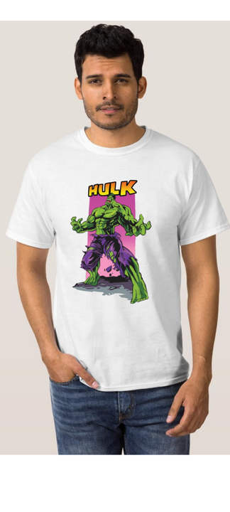 Hulk graphic t shirt uploaded by business on 8/24/2022