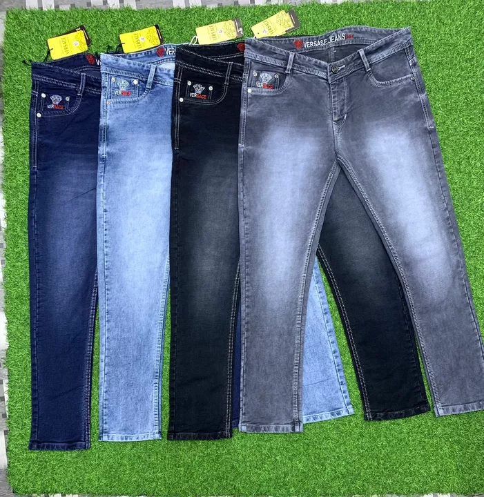 Cotton/cotton branded jeans uploaded by business on 8/24/2022
