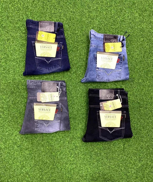 Branded jeans paint cotton/cotton uploaded by maurya garment and sons phone no on 8/24/2022
