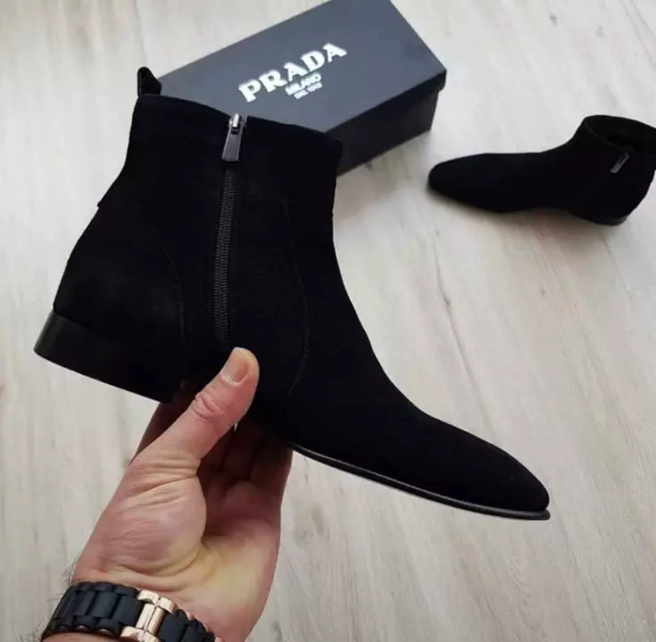 *PRADA* Chelsea Zip Boots
Very High Quality *Suede* Leather Upper Material with Long Lasting Comfort uploaded by Lookielooks on 8/24/2022