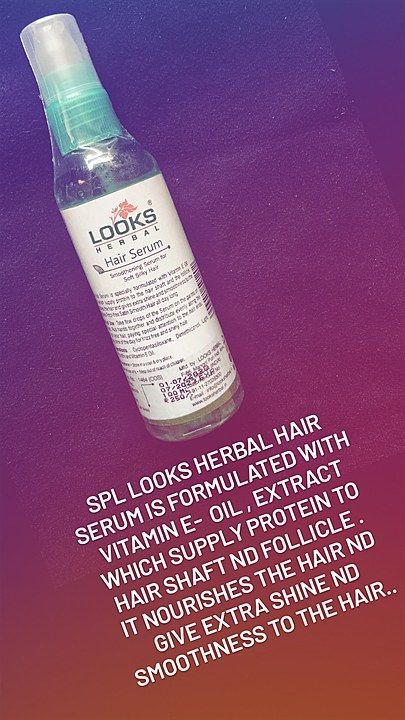 100% Herbal hair serum for hair fall problm  uploaded by business on 12/1/2020