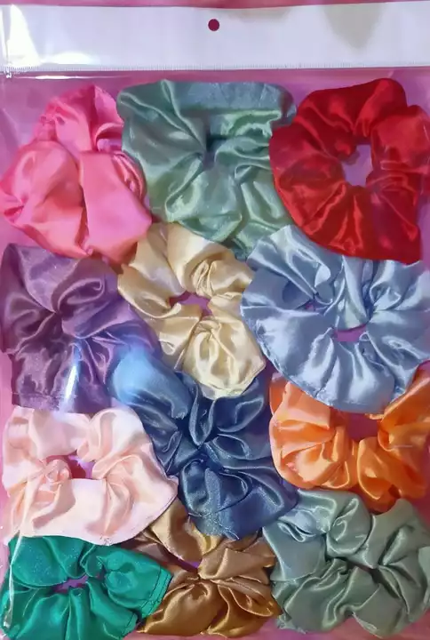 Regular size scrunchies uploaded by business on 8/25/2022