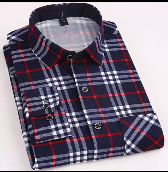 High quality 100%cotton men shirts  uploaded by BISWAS SUPPLY AGENCY on 8/25/2022
