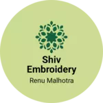Business logo of Shiv embroidery and screen printing