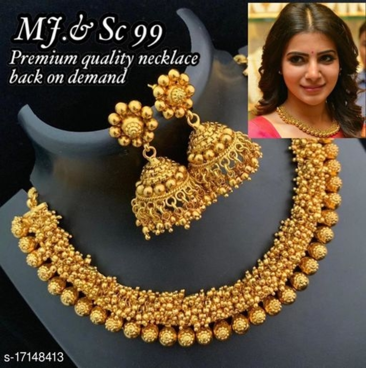 Jewellery set  uploaded by Aathish fashion corner on 8/25/2022