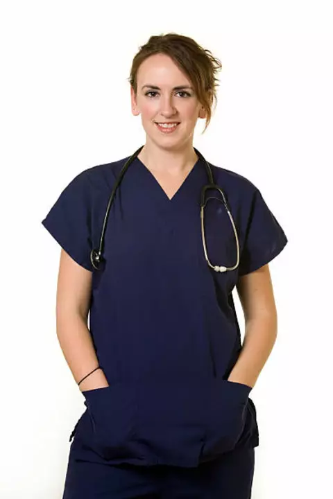 Nevy blue scrub suit  uploaded by business on 8/25/2022