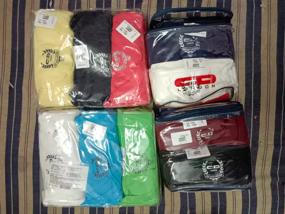 C & D Decker cotton t-shirt 3 ka set & 2 ka set6 uploaded by Jai Babe Ri Garments store on 8/25/2022