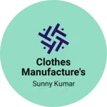 Business logo of Clothes manufacture's