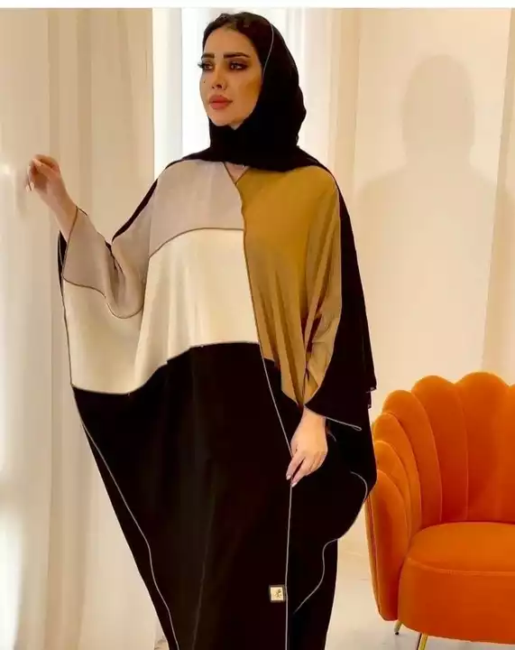 NIDA MATERIAL fashionable ABAYA  uploaded by Abaya adda on 8/25/2022