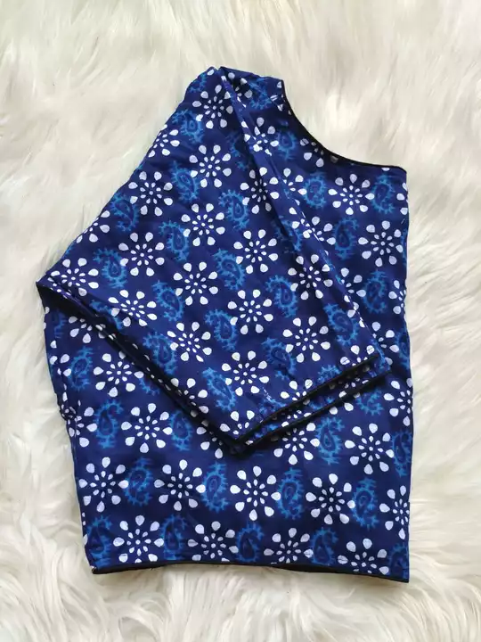 Ajrakh blouse uploaded by business on 8/25/2022