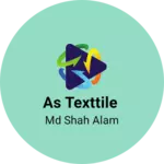 Business logo of As texttile