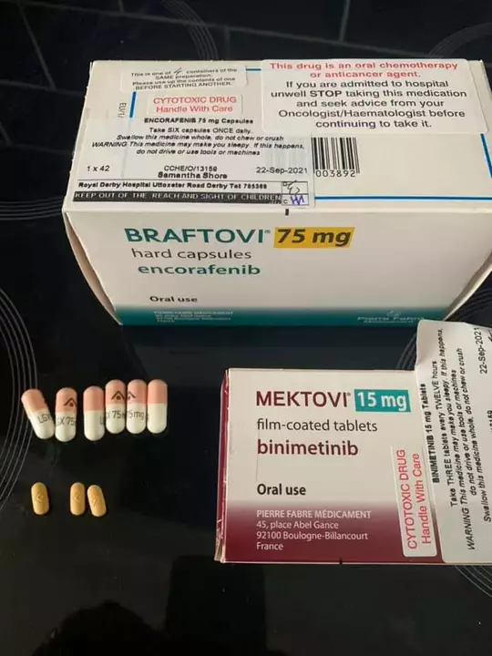 Binimetinib mektovi uploaded by Henrique Pharmacy on 8/26/2022