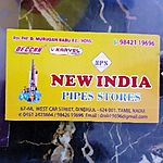 Business logo of New India pipes stores 