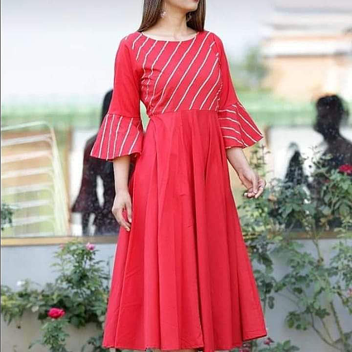 Umbrella kurti with less uploaded by business on 12/2/2020