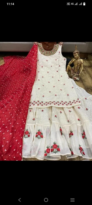 Post image I want 1-10 pieces of Salwar  at a total order value of 500. I am looking for I want this dress in 42 size.. Please send me price if you have this available.