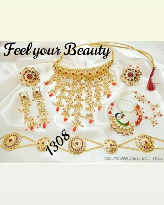 Rajputi jewellery  uploaded by Mahadev art jewellery  on 8/26/2022