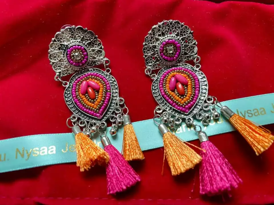 Tasl Earrings  uploaded by Vaishanavi handicraft on 8/26/2022