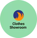 Business logo of Clothes showroom